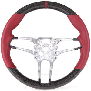 Fit Porsche Panamera Cayenne Cayman 911 Mission E Carbon Fiber Steering Wheel